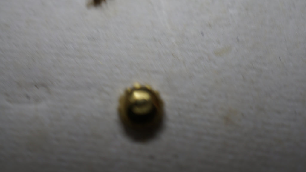 Original Omega Crown 1.2 mm Yellow Gold – Genuine Omega Watch Part Fama Elegance