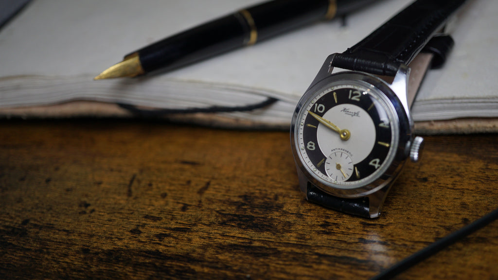 1940s Kienzle Antimagnetic German Military Style Watch Fama Elegance