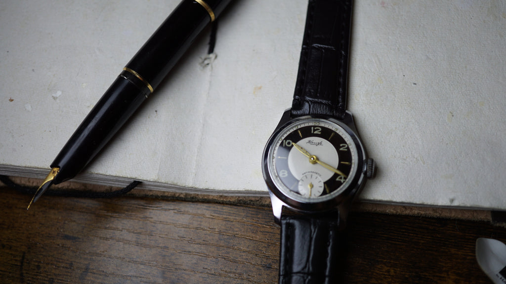 1940s Kienzle Antimagnetic German Military Style Watch Fama Elegance