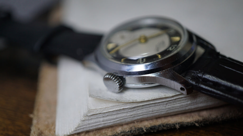 1940s Kienzle Antimagnetic German Military Style Watch Fama Elegance