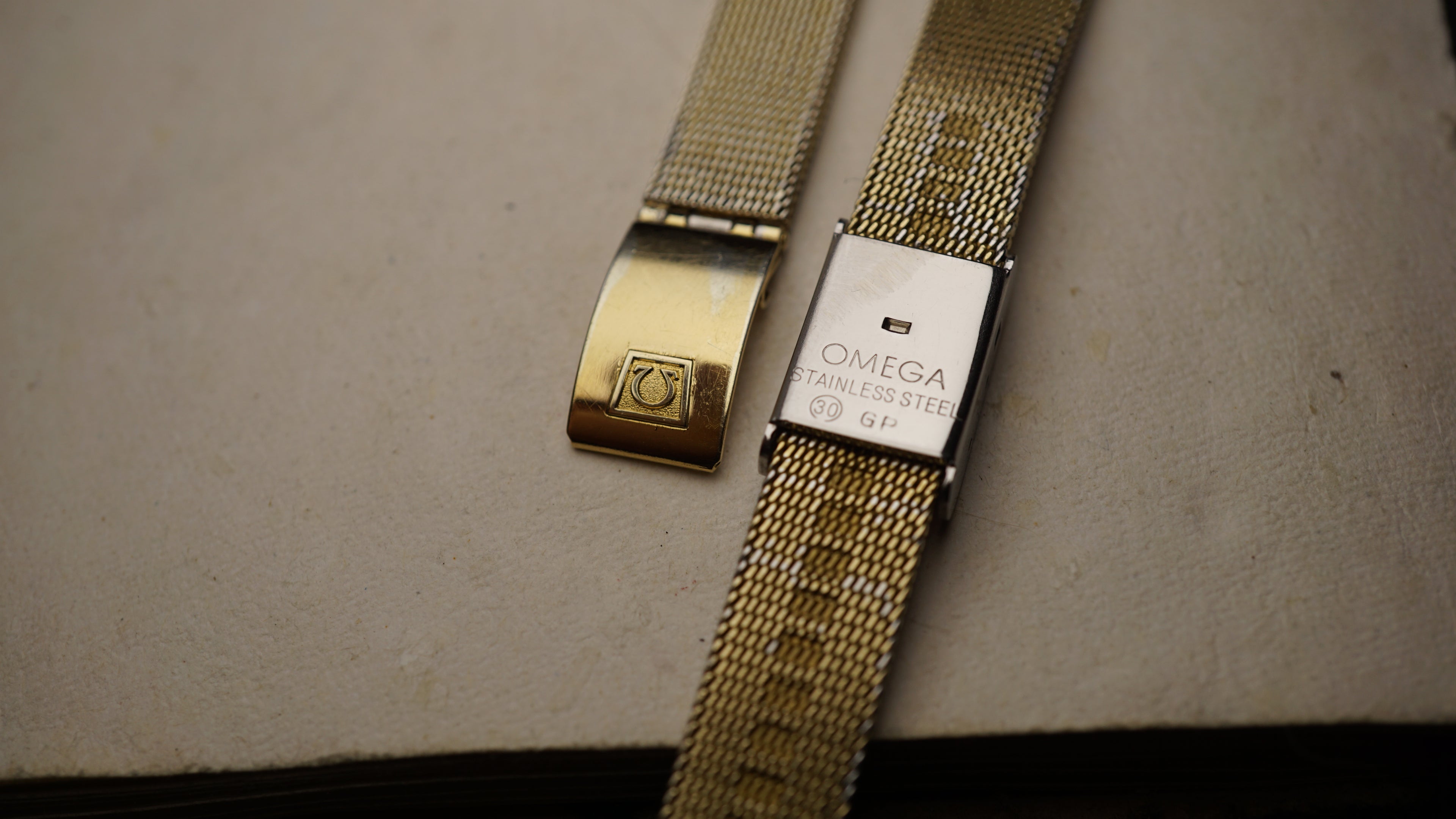Omega Vintage 1970s Gold Milanese Mesh Bracelet – 15mm Fama Elegance