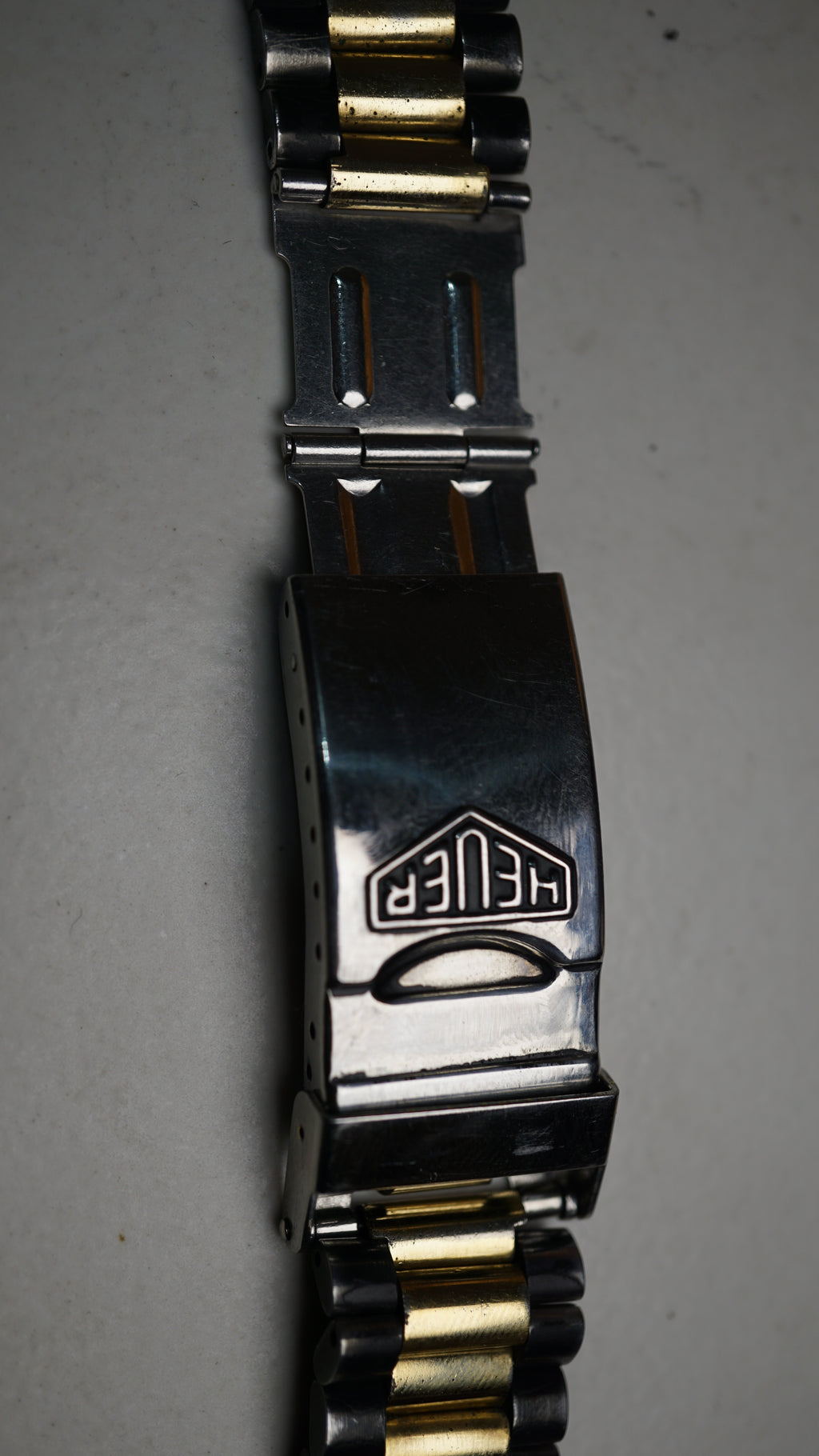 Vintage 1980s TAG Heuer Airline Two-Tone Bracelet – Original &amp; Complete Fama Elegance