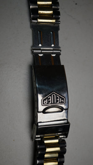 Vintage 1980s TAG Heuer Airline Two-Tone Bracelet – Original &amp; Complete