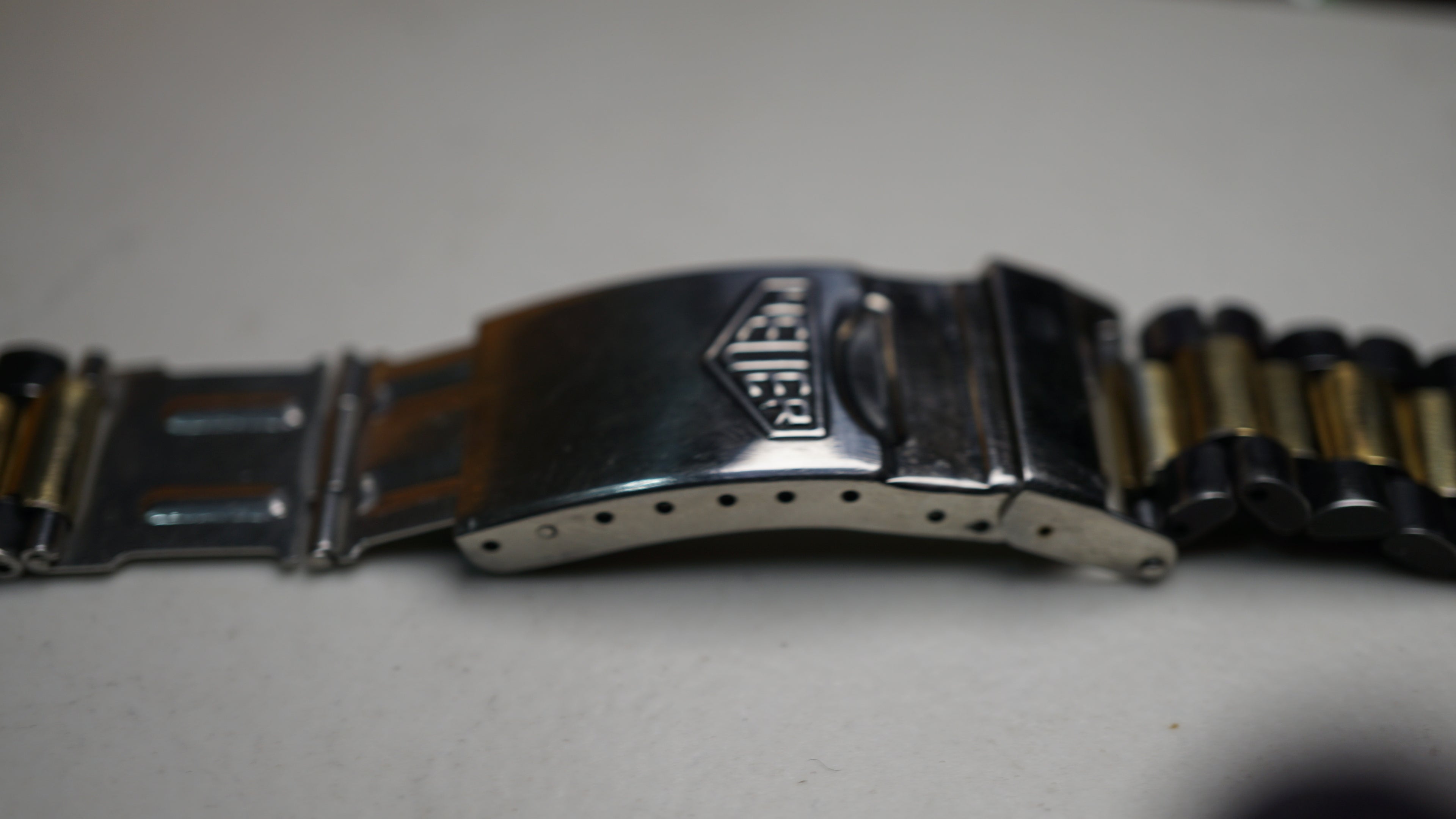 Vintage 1980s TAG Heuer Airline Two-Tone Bracelet – Original &amp; Complete Fama Elegance