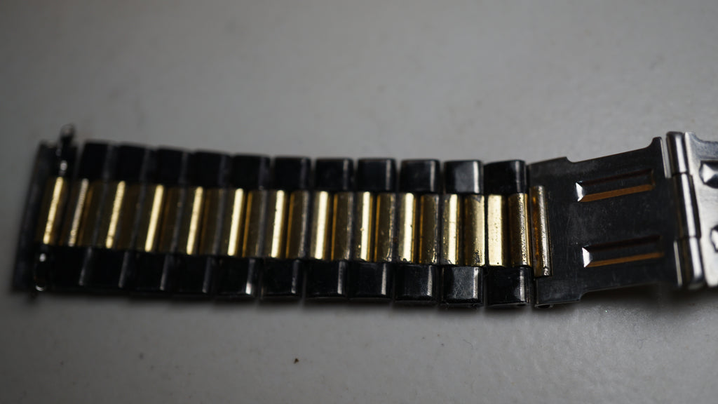 Vintage 1980s TAG Heuer Airline Two-Tone Bracelet – Original &amp; Complete Fama Elegance