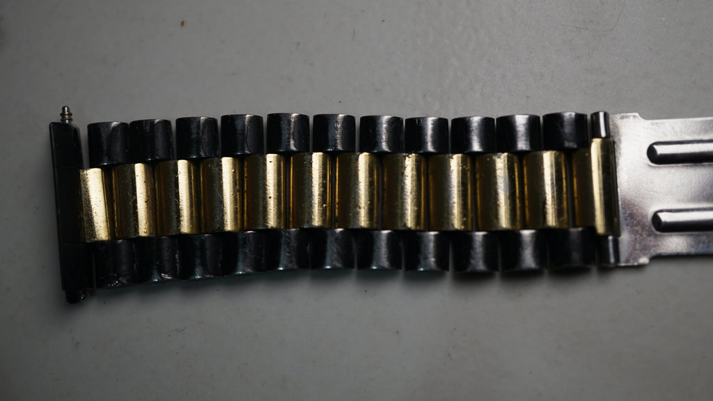 Vintage 1980s TAG Heuer Airline Two-Tone Bracelet – Original &amp; Complete Fama Elegance