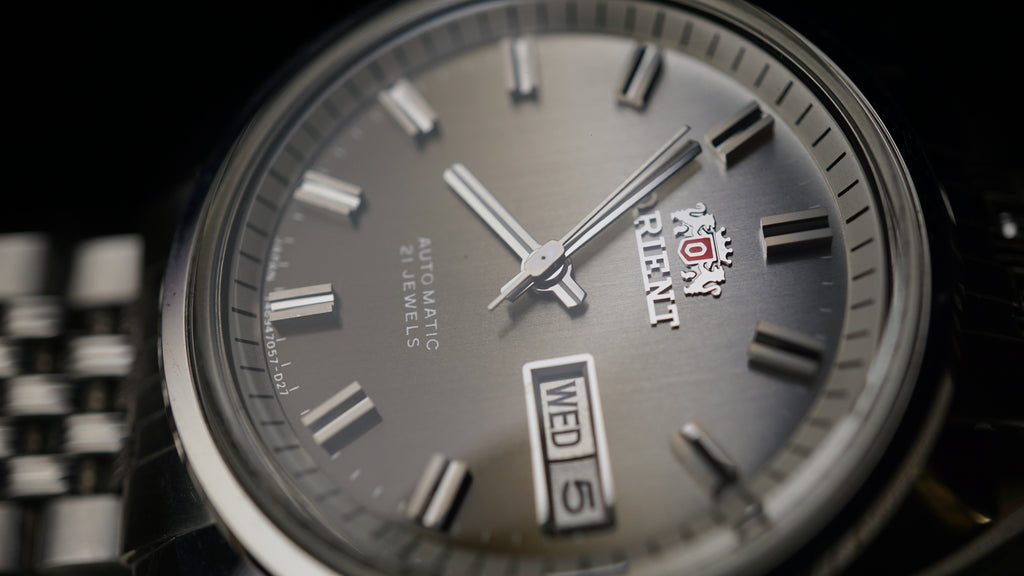Vintage Orient Automatic 21 Jewels Watch – Original Jubilee Bracelet – Day/Date Fama Elegance