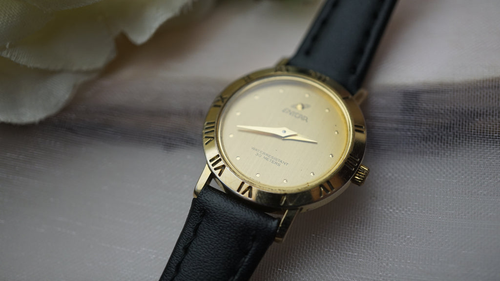 Enicar Ladies Vintage Watch Swiss Made 90s Gold eraEnicar Ladies Vintage Watch | Swiss Made Fama Elegance