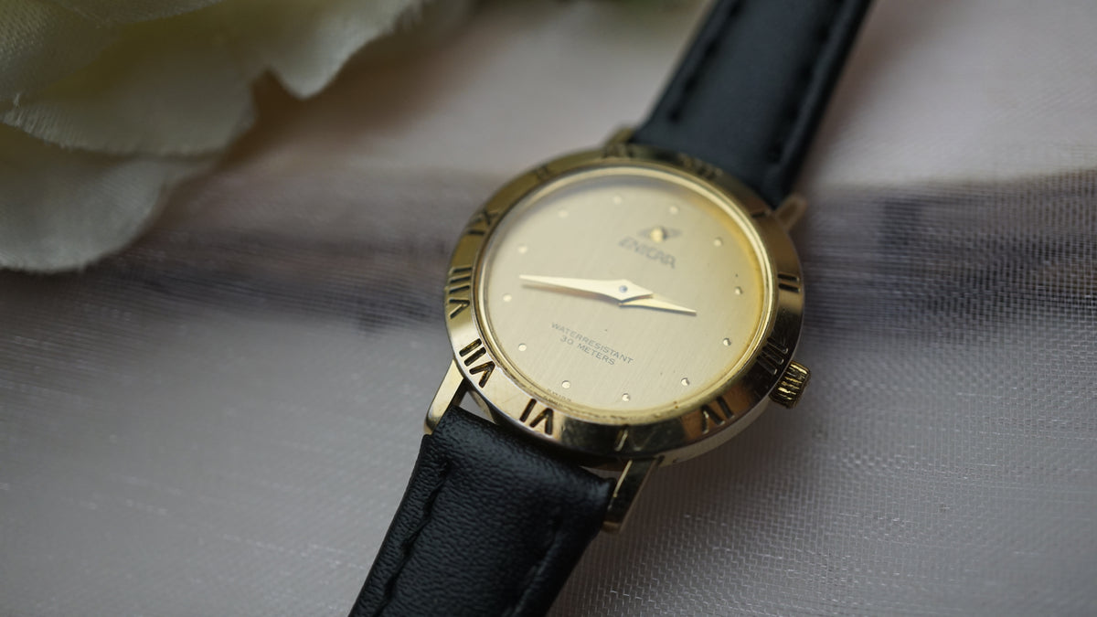 Enicar Ladies Vintage Watch Swiss Made 90s Gold eraEnicar Ladies Vintage Watch | Swiss Made Fama Elegance