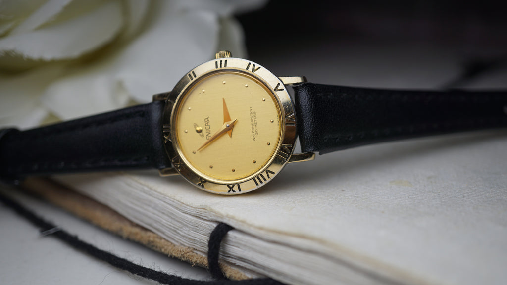 Enicar Ladies Vintage Watch Swiss Made 90s Gold eraEnicar Ladies Vintage Watch | Swiss Made Fama Elegance