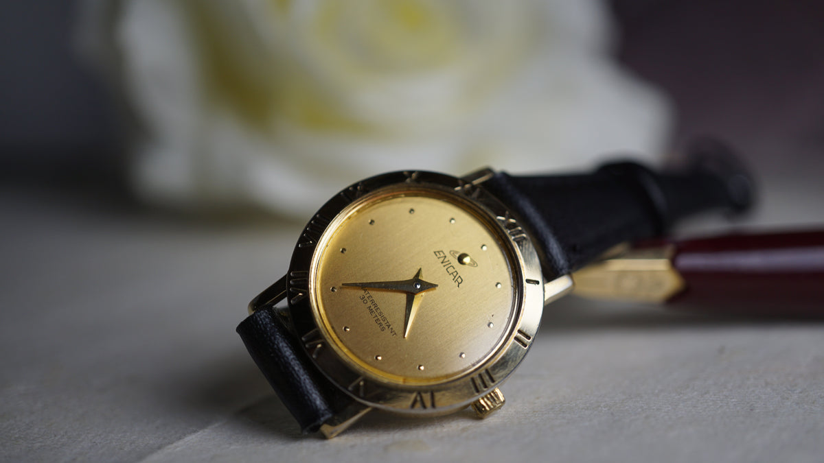 Enicar Ladies Vintage Watch Swiss Made 90s Gold eraEnicar Ladies Vintage Watch | Swiss Made Fama Elegance
