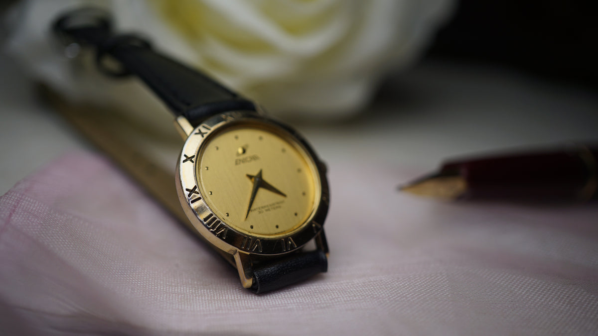 Enicar Ladies Vintage Watch Swiss Made 90s Gold eraEnicar Ladies Vintage Watch | Swiss Made Fama Elegance