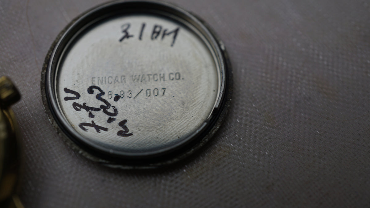 Enicar Ladies Vintage Watch Swiss Made 90s Gold eraEnicar Ladies Vintage Watch | Swiss Made Fama Elegance