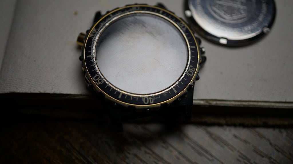 TAG Heuer GMT Airline Vintage Watch Case &amp; Bezel 1190.001 7158 W20 Fama Elegance