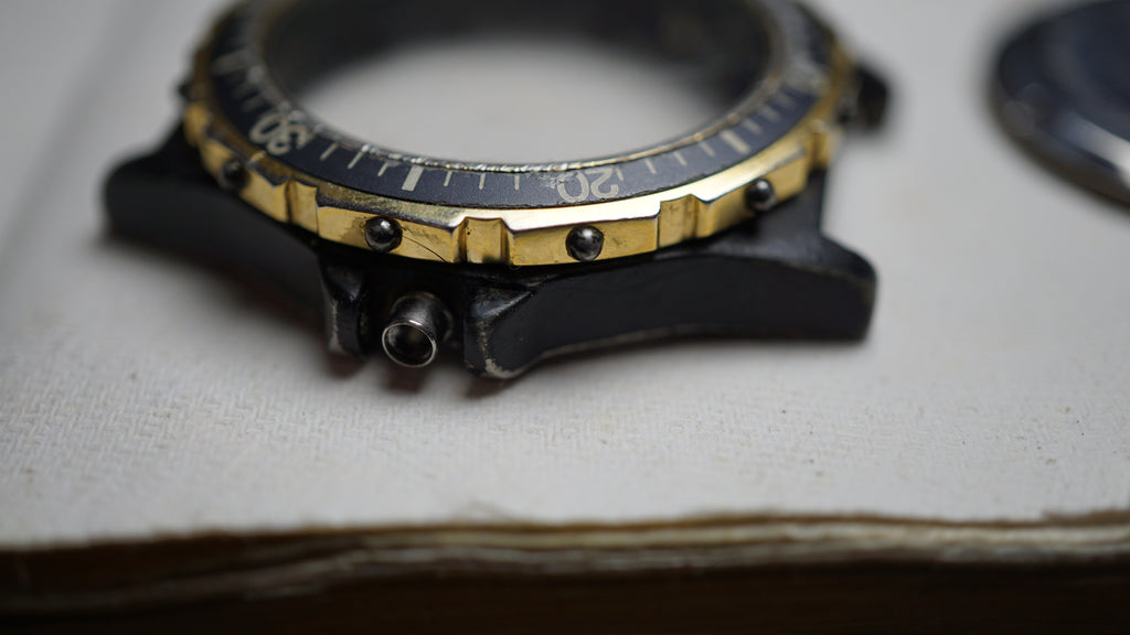 TAG Heuer GMT Airline Vintage Watch Case &amp; Bezel 1190.001 7158 W20 Fama Elegance