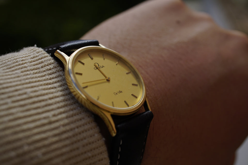 Omega De Ville Quartz 1365 – A Essência da Elegância dos Anos 80