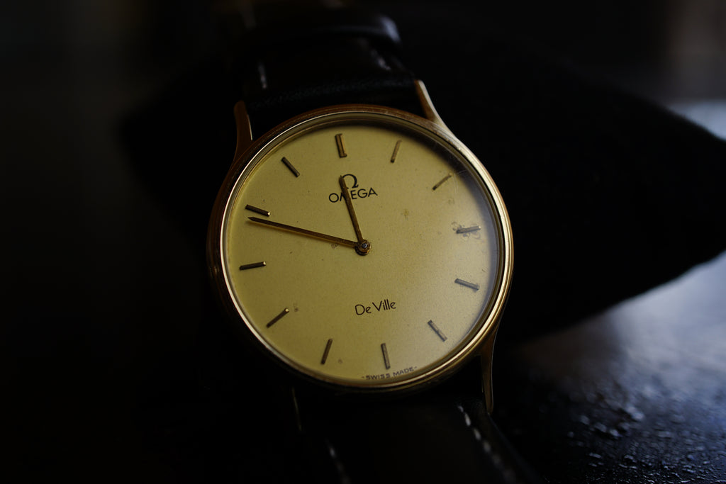 Omega De Ville Quartz 1365 – A Essência da Elegância dos Anos 80