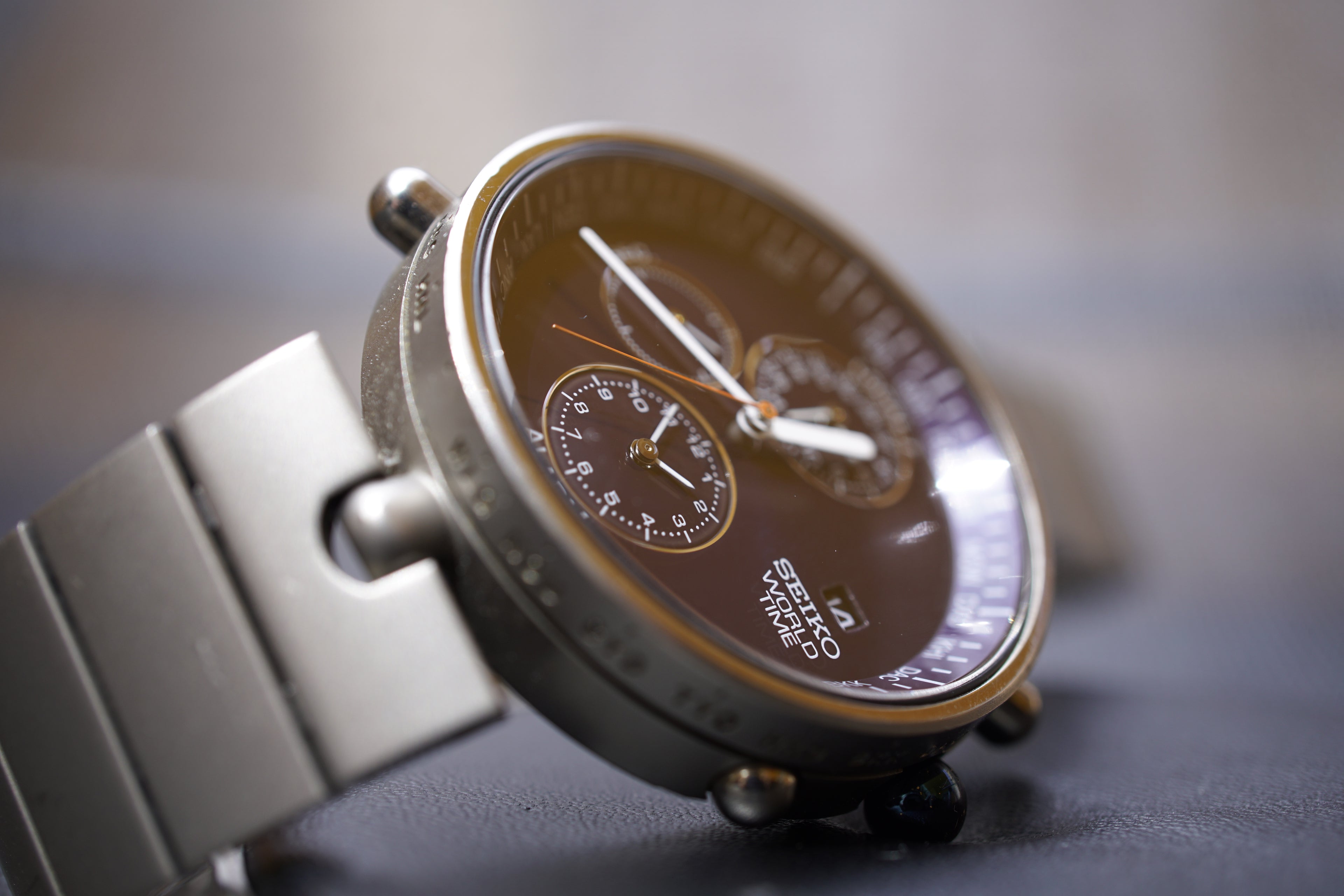 Seiko 5T52-0010 World Time – Rare Limited Edition | Collector’s Vintage Timepiece
