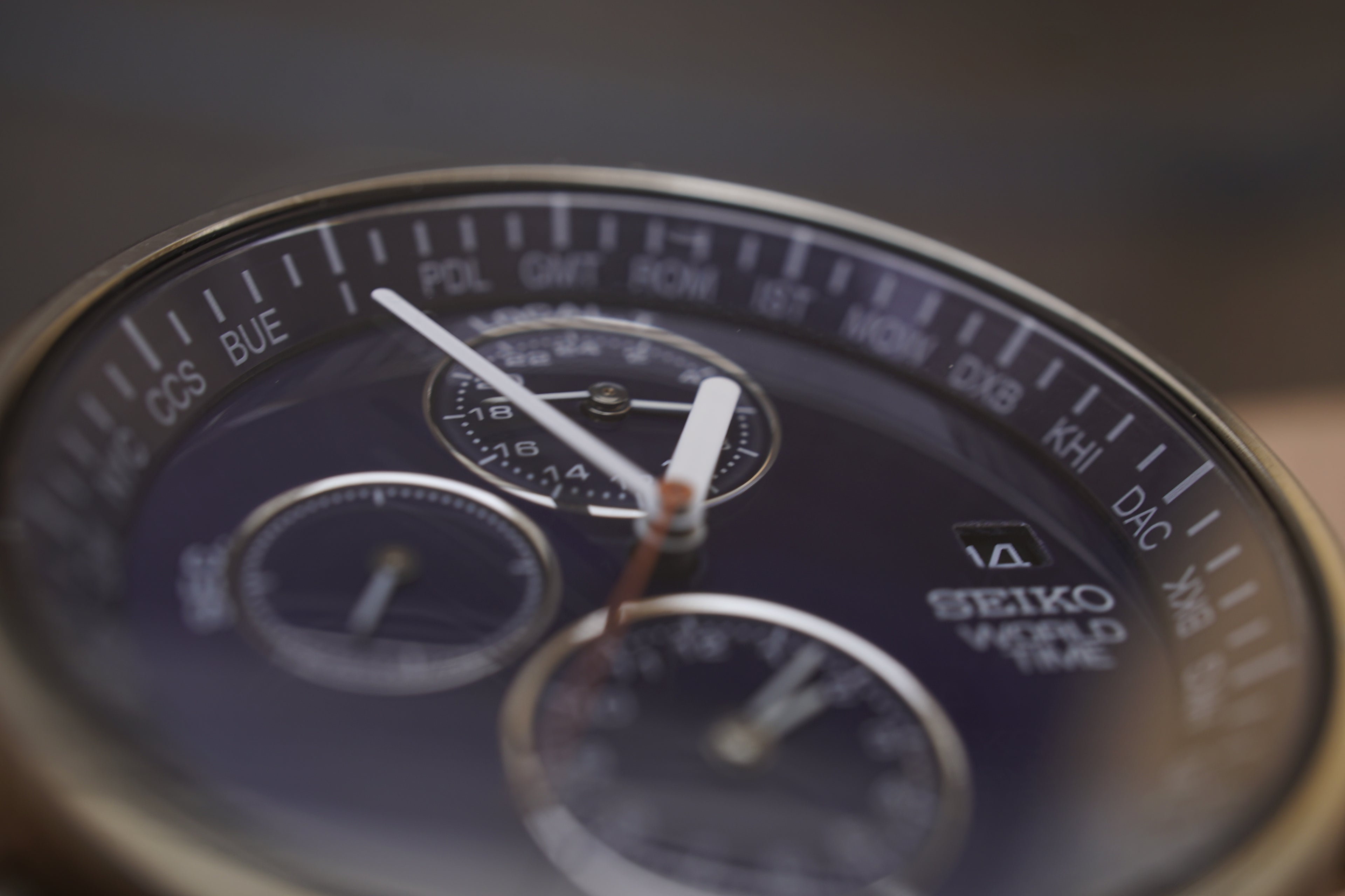 Seiko 5T52-0010 World Time – Rare Limited Edition | Collector’s Vintage Timepiece