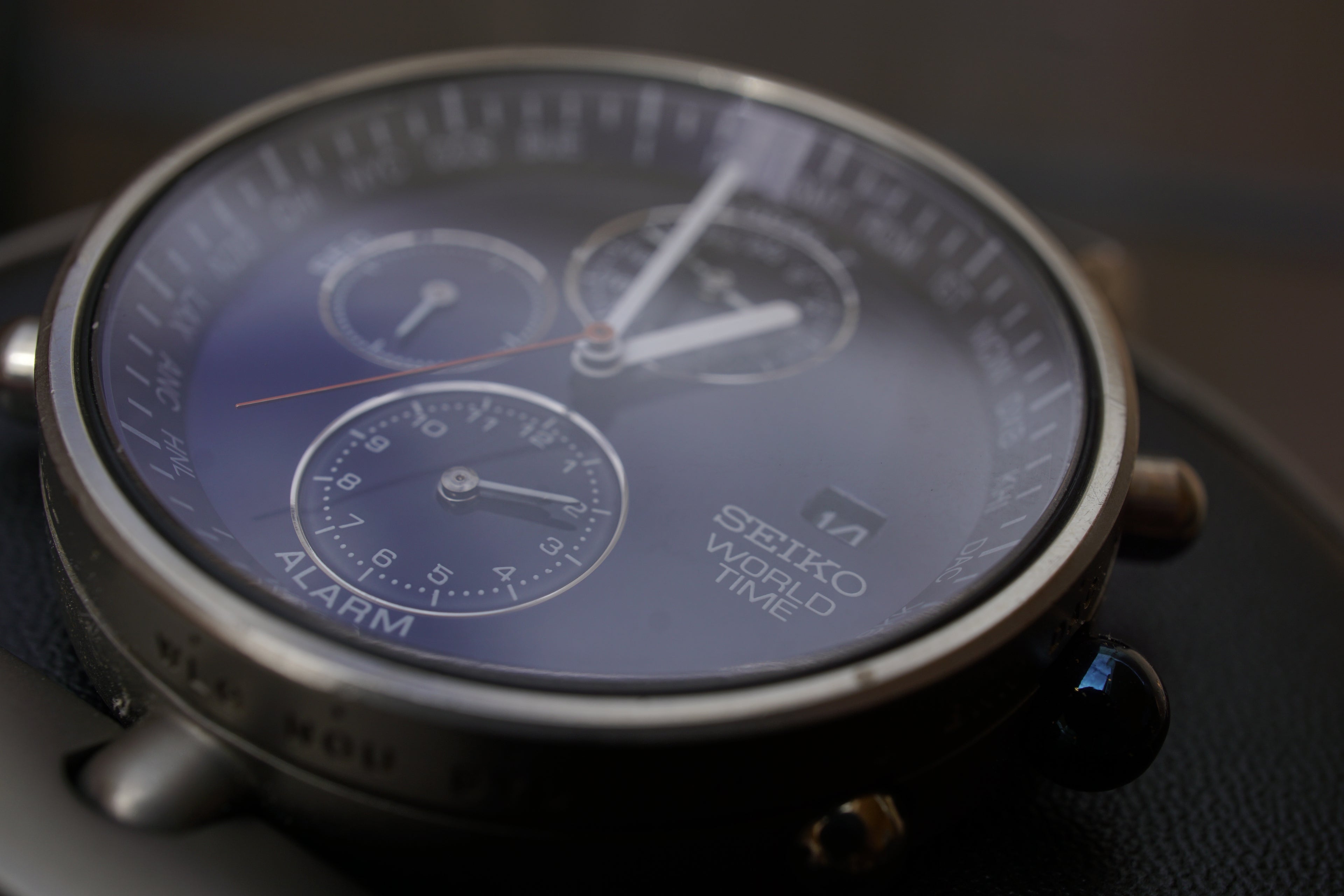 Seiko 5T52-0010 World Time – Rare Limited Edition | Collector’s Vintage Timepiece