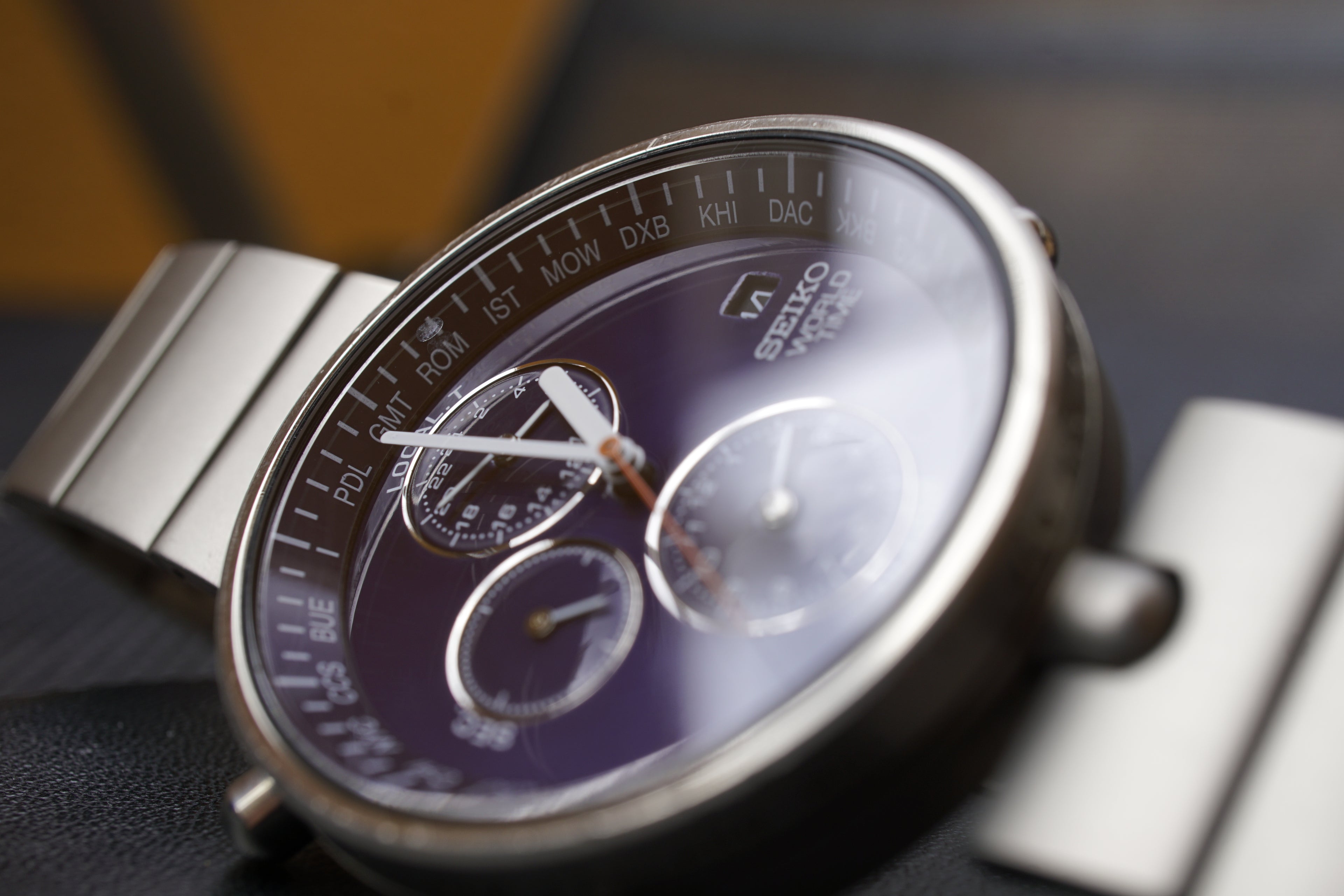 Seiko 5T52-0010 World Time – Rare Limited Edition | Collector’s Vintage Timepiece