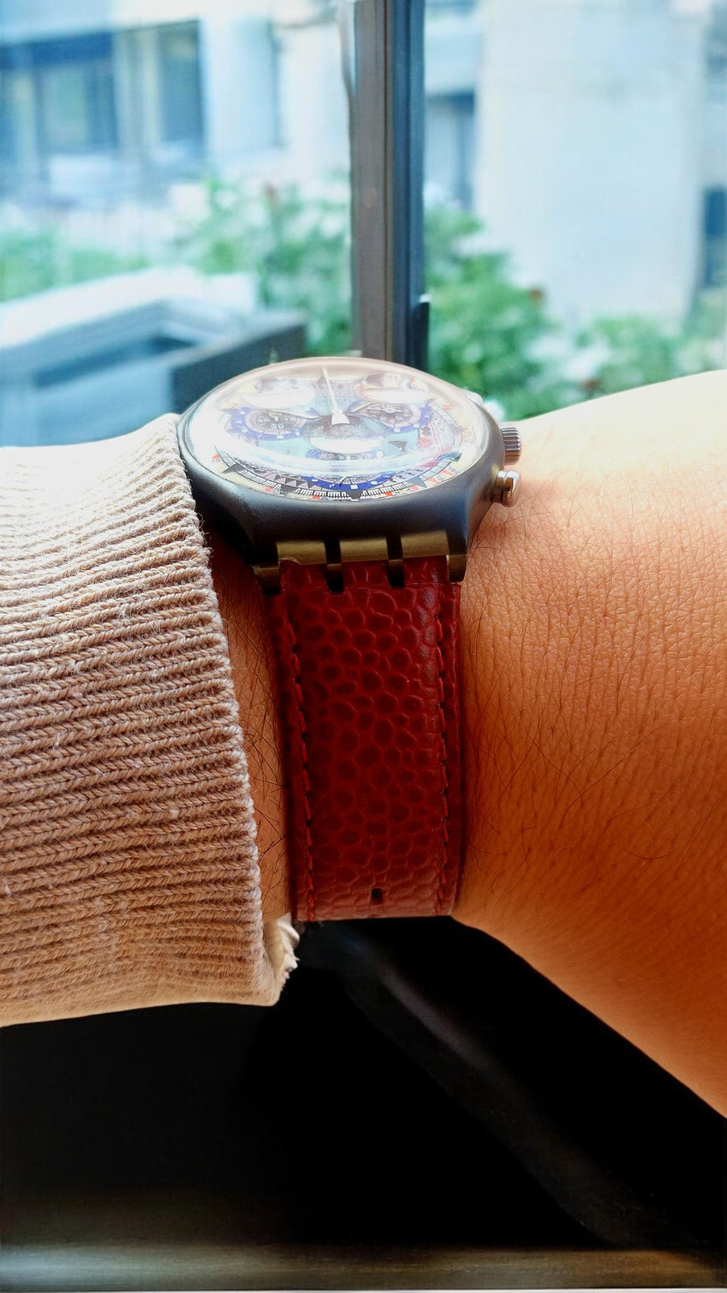 Swatch Caótik ATZ ECO Chronograph – Beyond Time, Beyond Ordinary 90s collectible