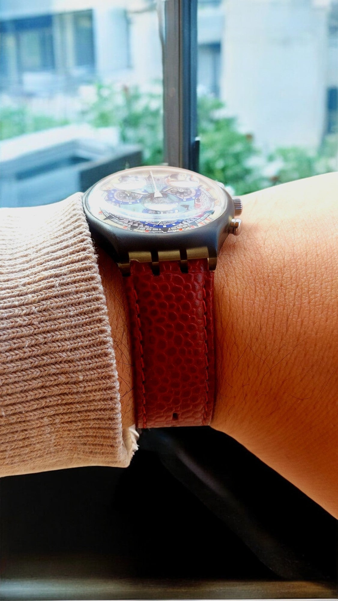 Swatch Caótik ATZ ECO Chronograph – Beyond Time, Beyond Ordinary 90s collectible