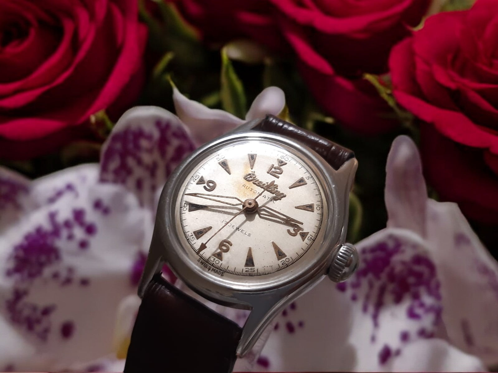 Breitling Automático Pin-up version 1960 vintage