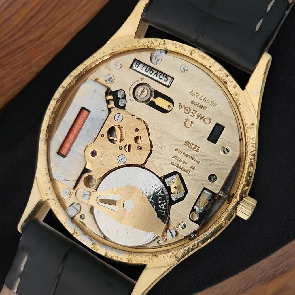 Omega De Ville Caliber 1365: The Essence of Timeless Luxury black dial