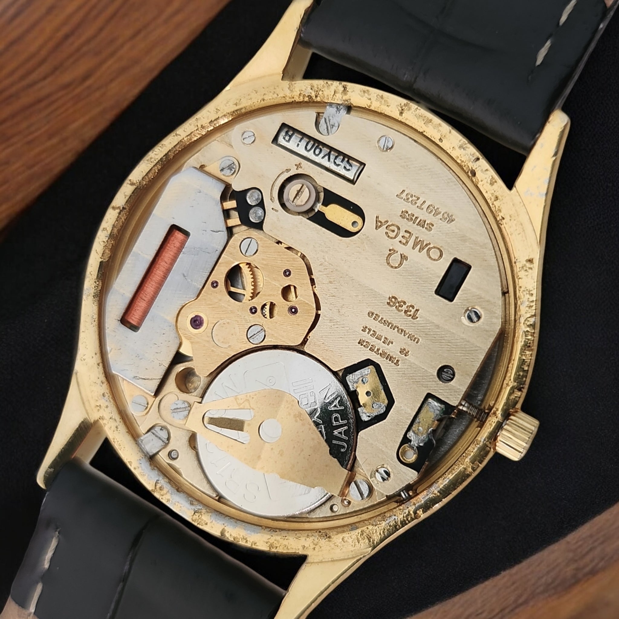 Omega De Ville Caliber 1365: The Essence of Timeless Luxury black dial