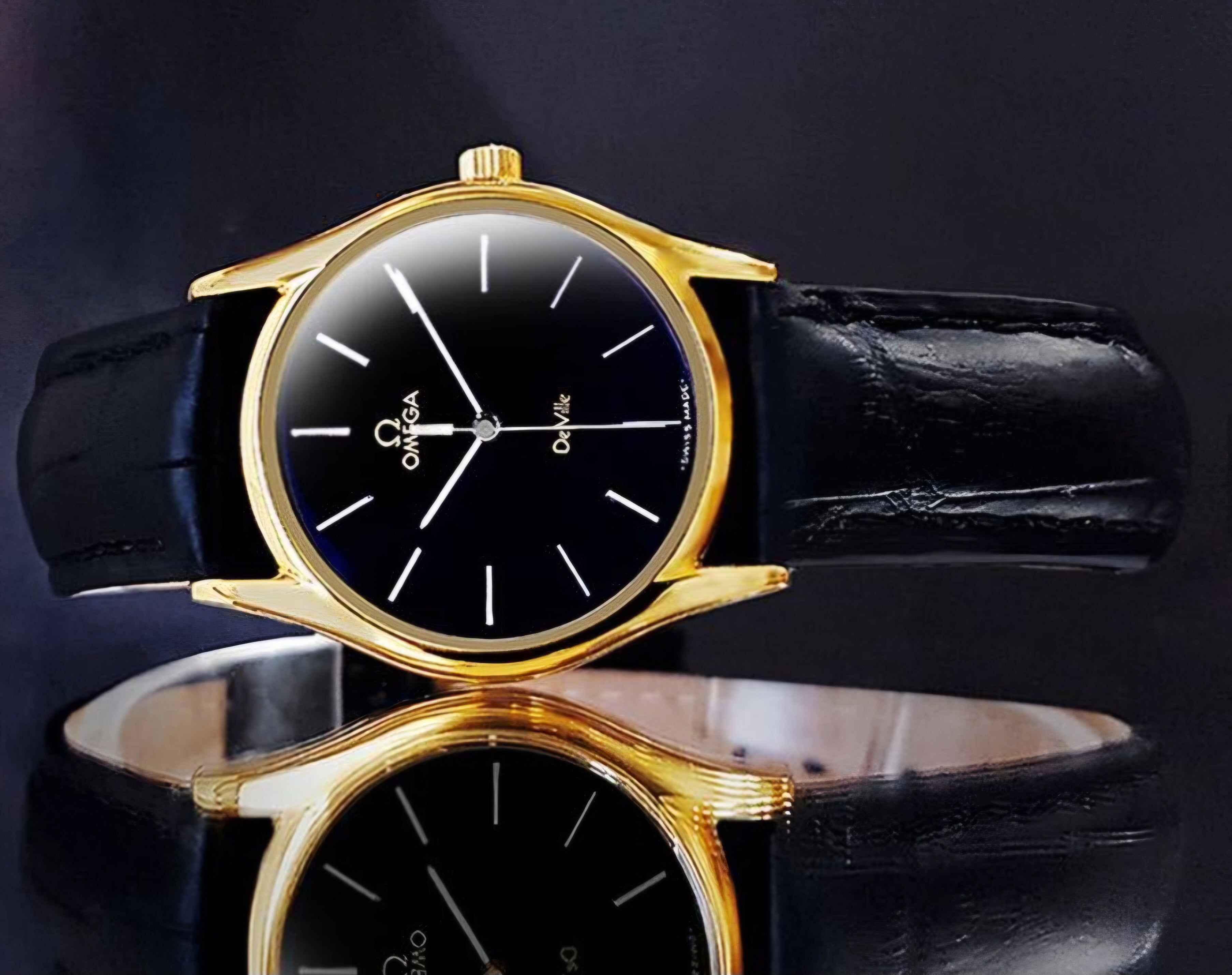 Omega De Ville Caliber 1365: The Essence of Timeless Luxury black dial