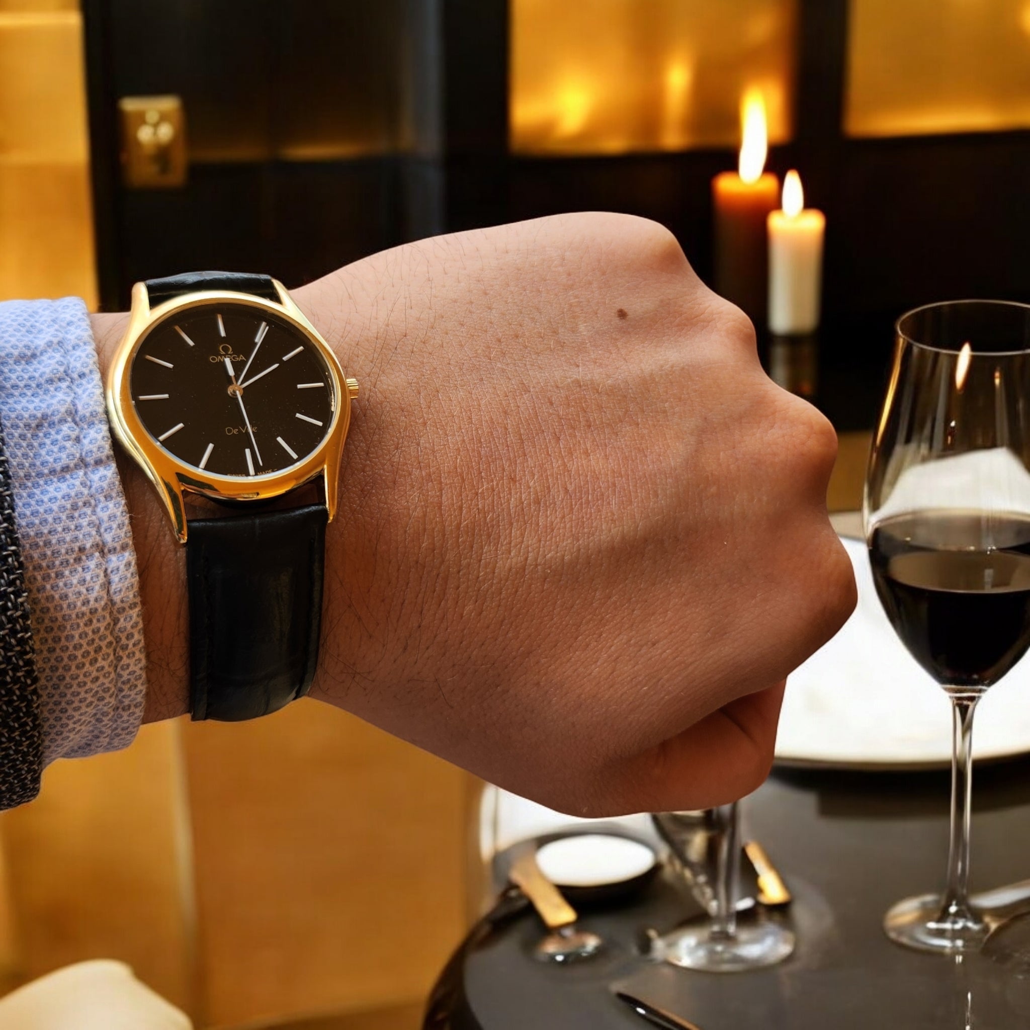 Omega De Ville Caliber 1365: The Essence of Timeless Luxury black dial