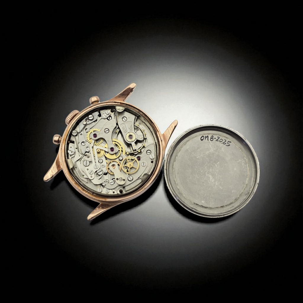 Chronograph Suisse – Panda Dial – Rose Gold Case