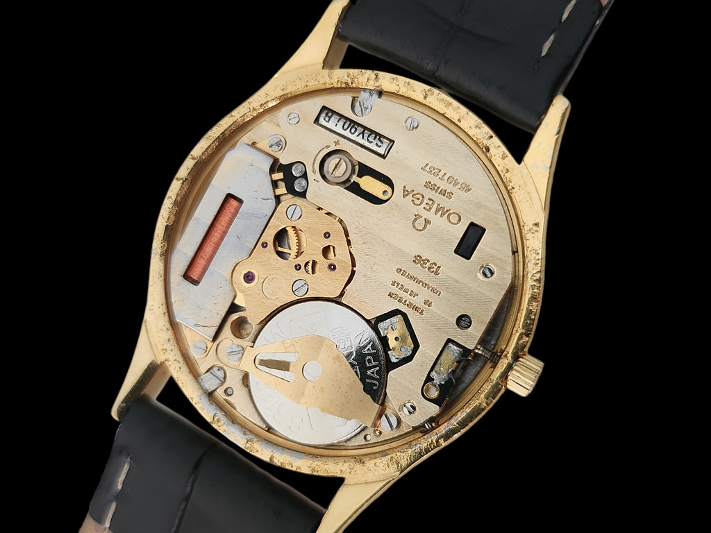 Omega De Ville Caliber 1365: The Essence of Timeless Luxury black dial