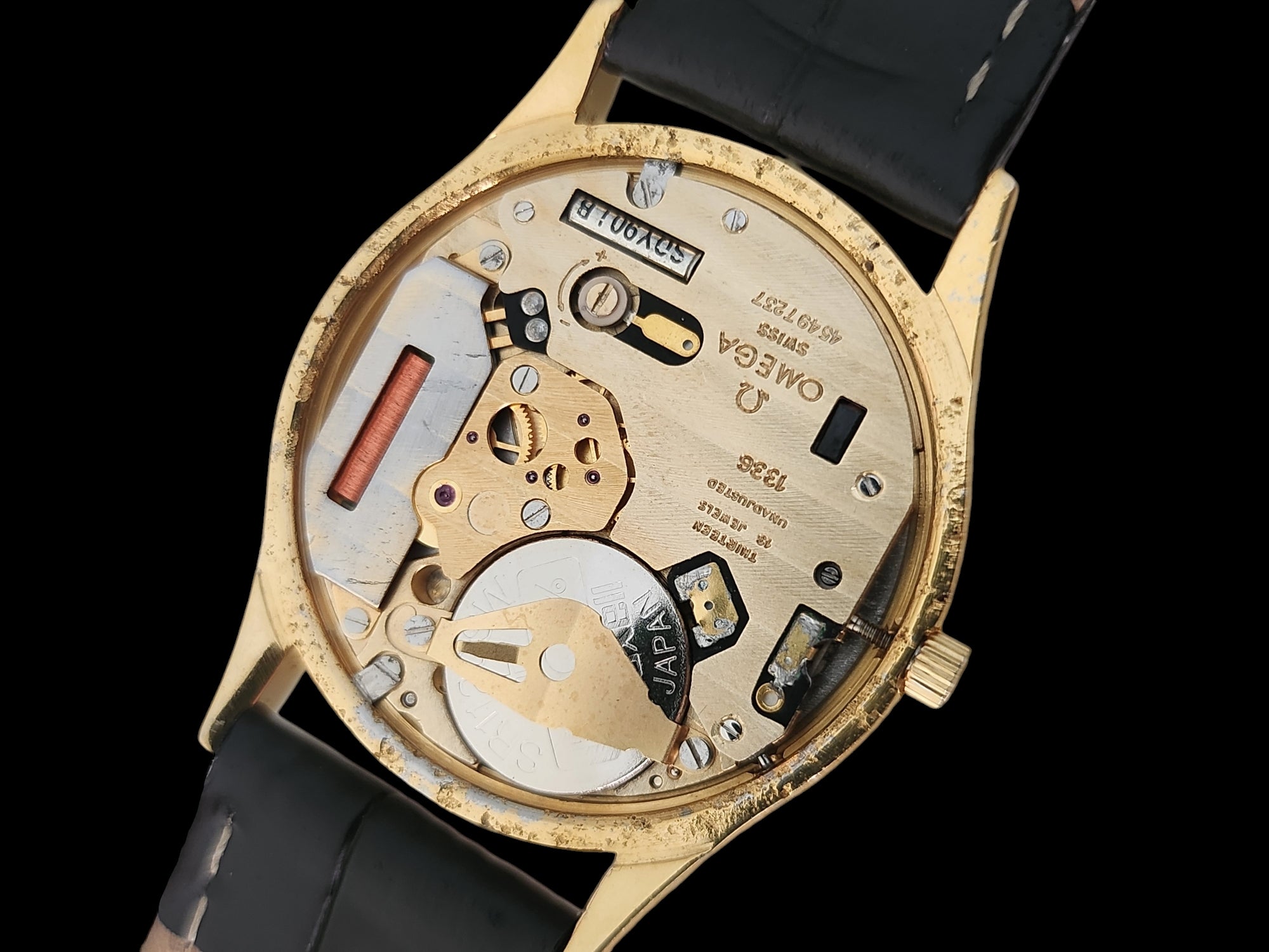 Omega De Ville Caliber 1365: The Essence of Timeless Luxury black dial