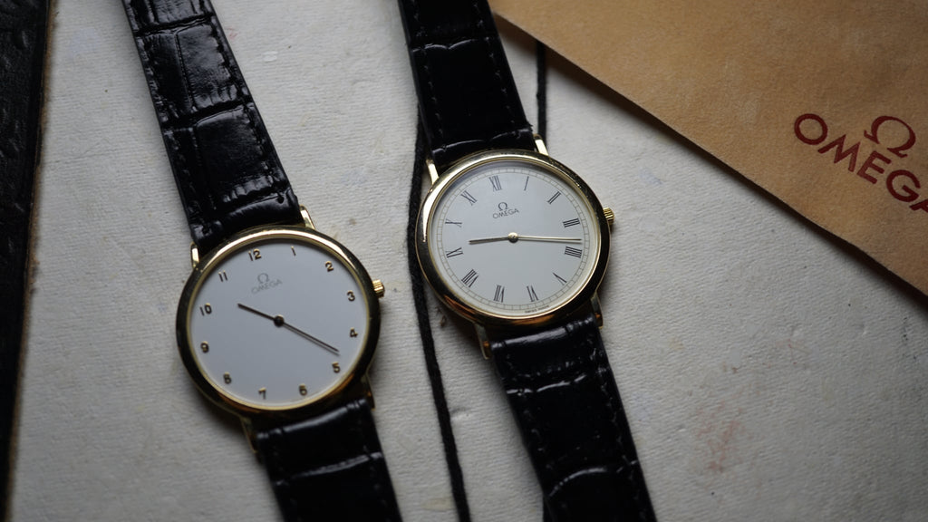 Omega de vile the classic gold hands Fama Elegance