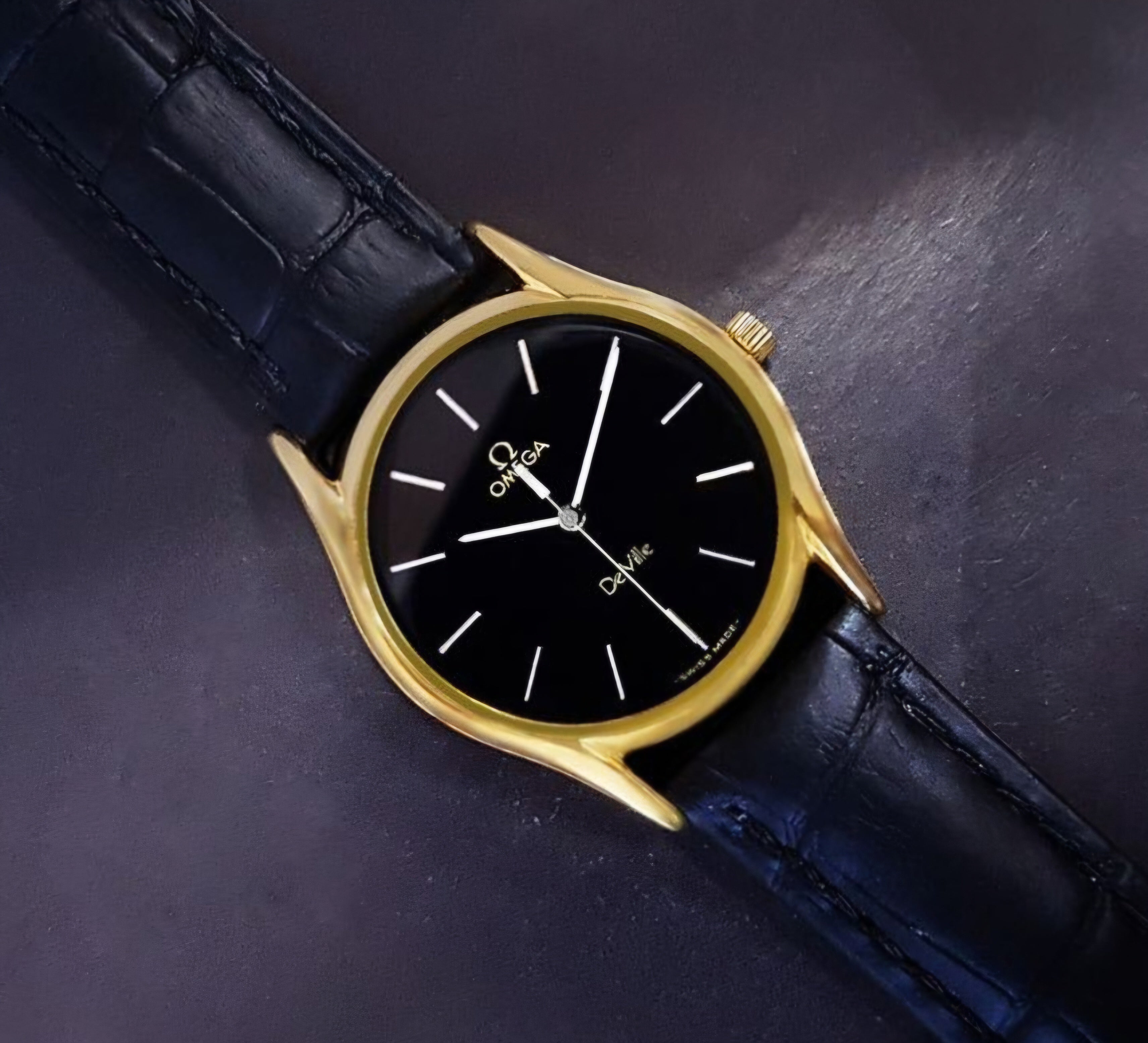 Omega De Ville Caliber 1365: The Essence of Timeless Luxury black dial