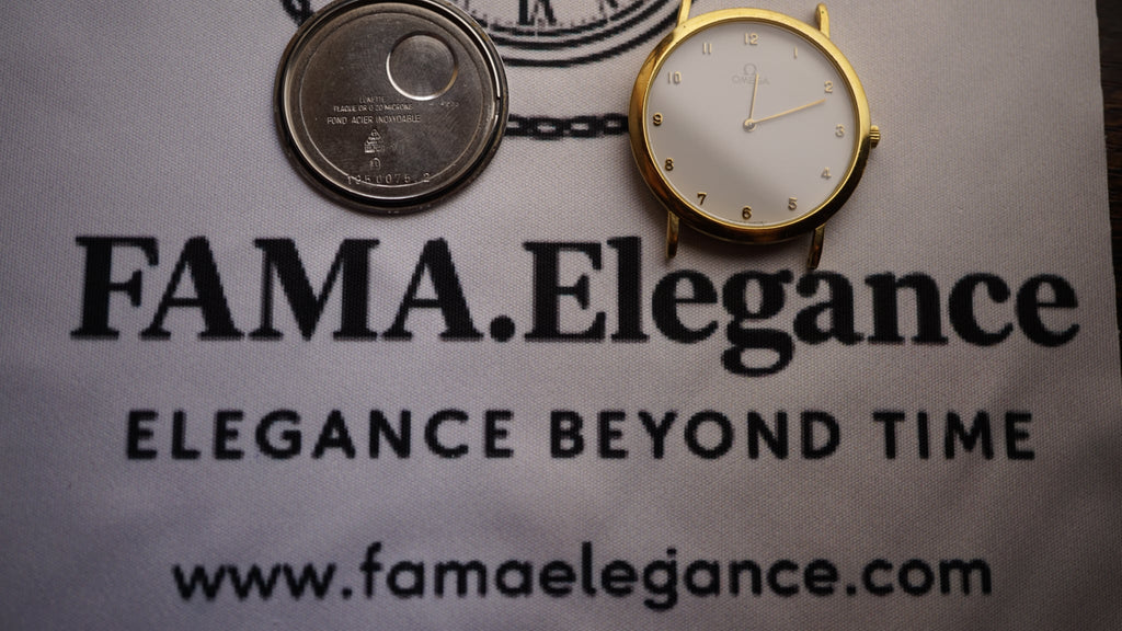 Omega de vile the classic gold hands Fama Elegance