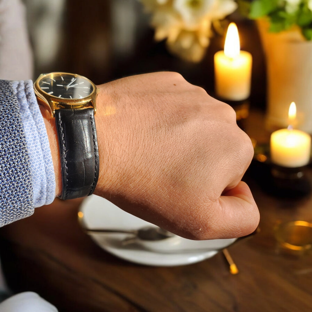 Omega De Ville Caliber 1365: The Essence of Timeless Luxury black dial