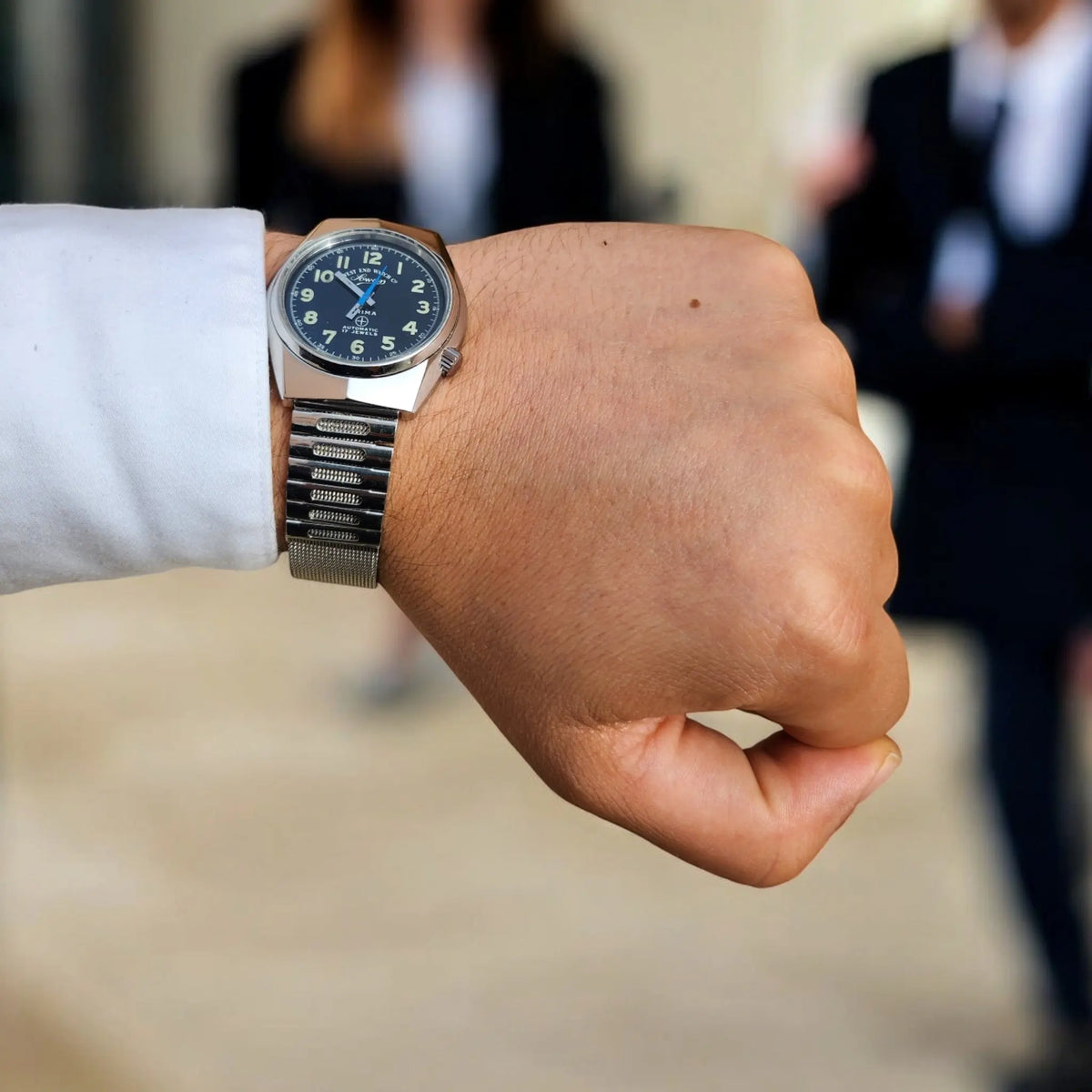 Sowar West End Watch prima A Timeless Masterpiece of Military Elegance automatic Fama Elegance