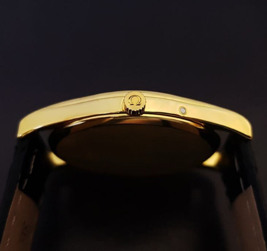 Omega De Ville Caliber 1365: The Essence of Timeless Luxury black dial