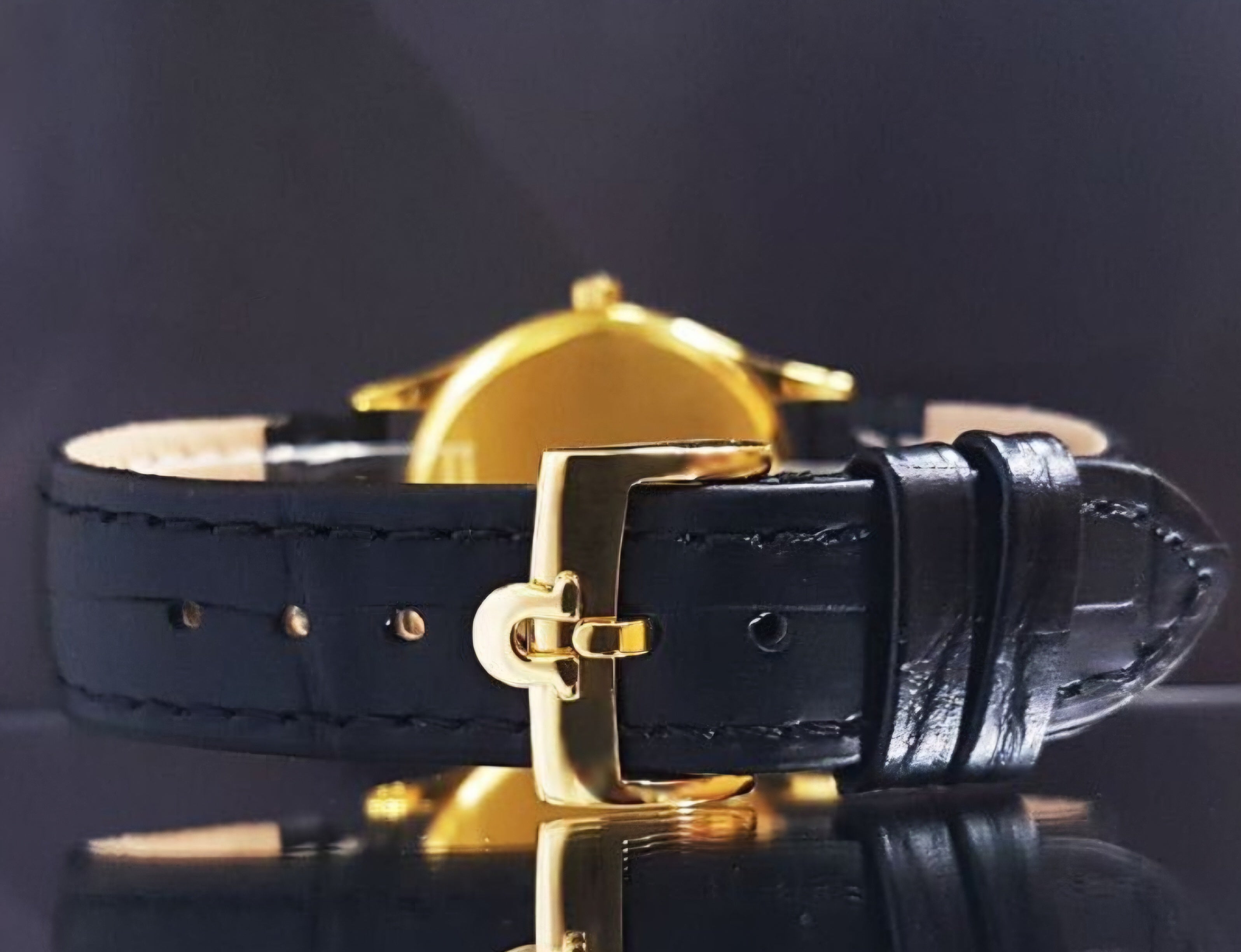 Omega De Ville Caliber 1365: The Essence of Timeless Luxury black dial
