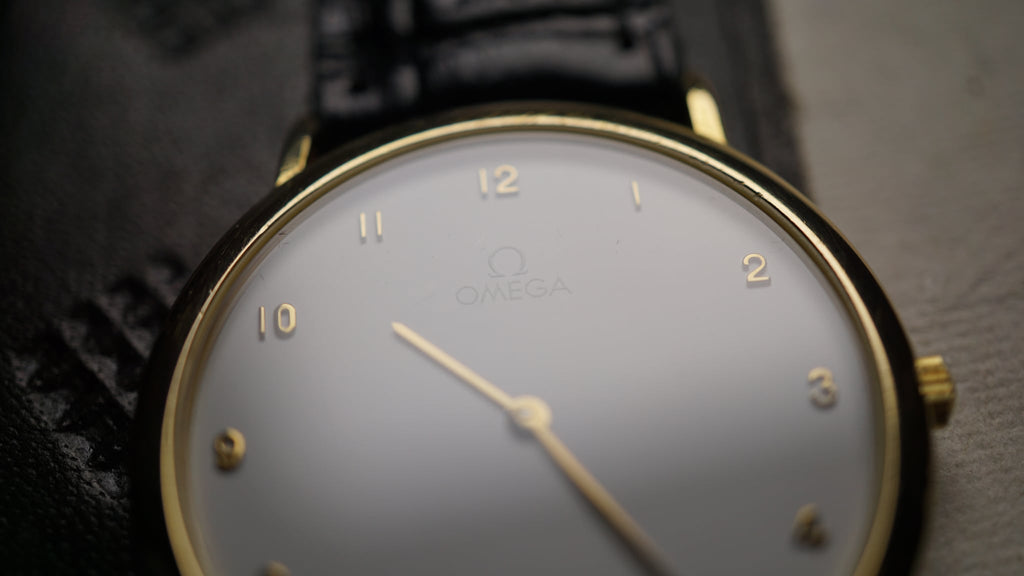 Omega de vile the classic gold hands Fama Elegance